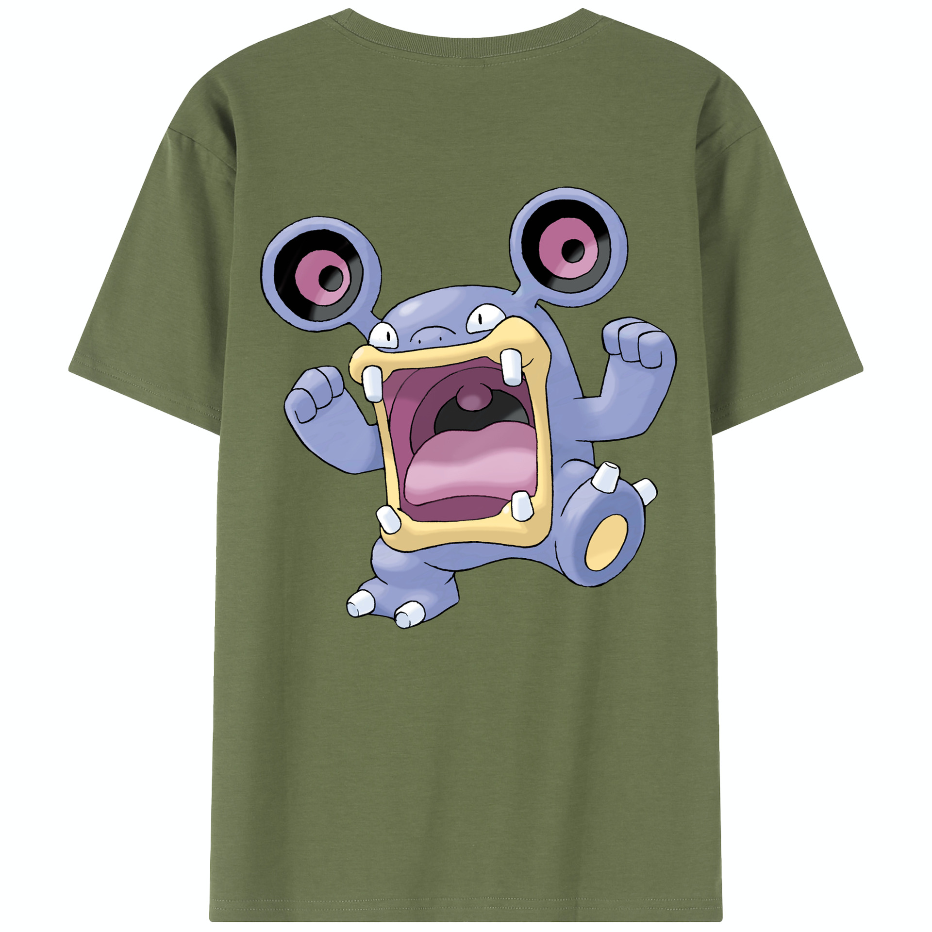 （画像用） ポケットモンスター Pokémon 綿100％半袖Tシャツ（背面プリント）